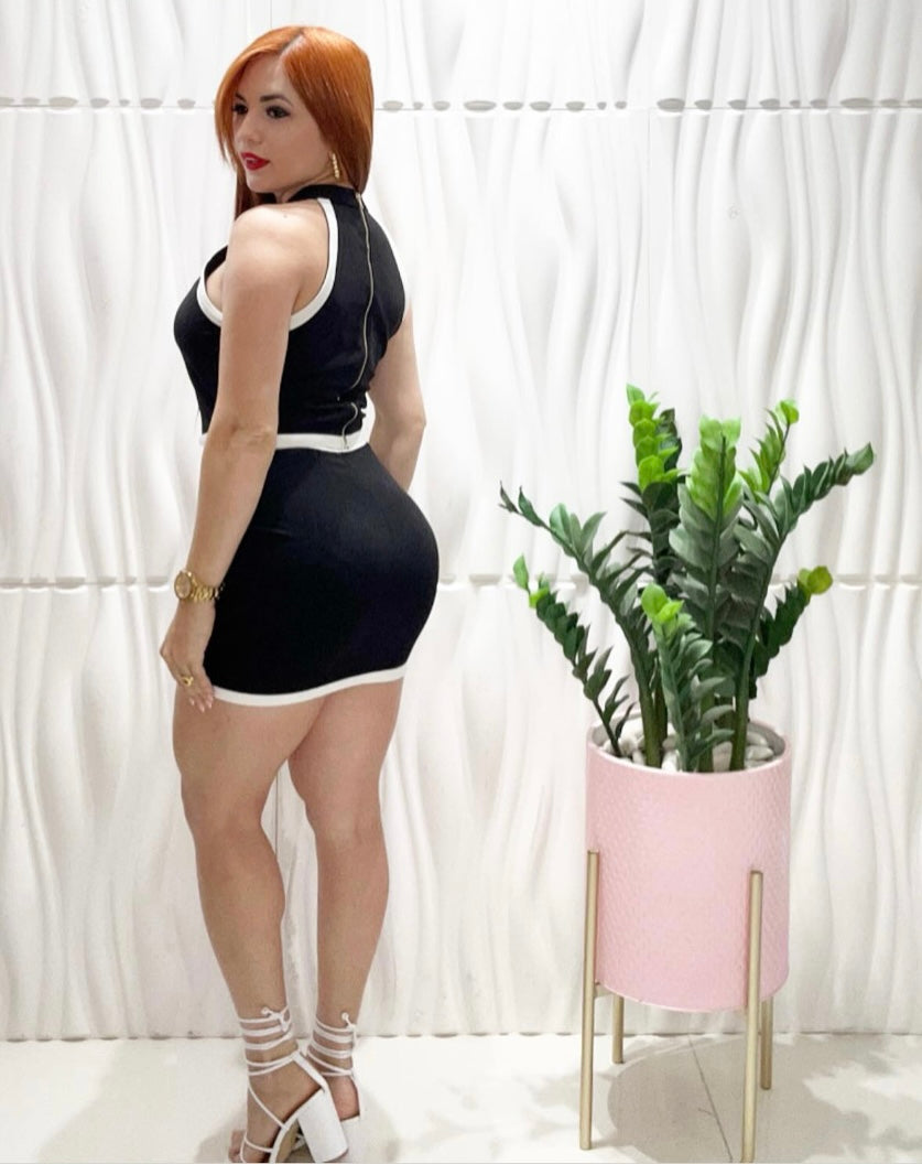 Black and White Top & Skirt Set J Fantasy & More — free download