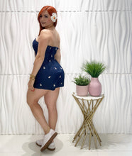 Cargar imagen en el visor de la galería, Denim Daisy Romper
