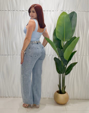 Cargar imagen en el visor de la galería, Crystal Hight Waist Jeans
