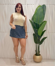 Cargar imagen en el visor de la galería, Denim Skort
