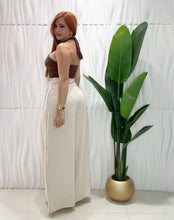 Cargar imagen en el visor de la galería, Beige Trouser Palazzo
