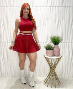 Burgundy Sport Set