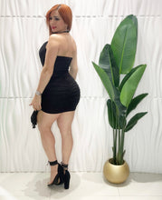 Cargar imagen en el visor de la galería, Mesh Halter Black Dress

