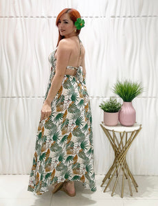 Tropical Maxi Dress
