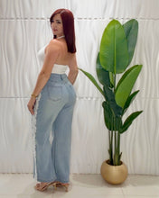 Cargar imagen en el visor de la galería, Light White Lace Jeans
