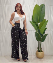 Cargar imagen en el visor de la galería, Black Polka Dot Pant
