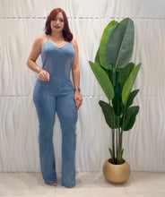 Cargar imagen en el visor de la galería, Vibrant Denim Jumpsuit
