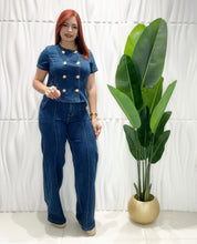 Cargar imagen en el visor de la galería, Denim Button Set
