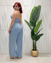 Cargar imagen en el visor de la galería, Light Blue Denim Jumpsuit
