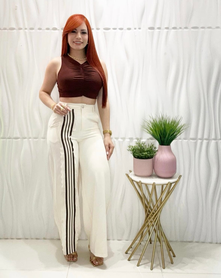 Beige Palazzo