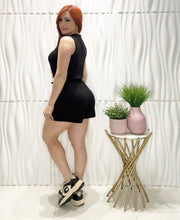 Cargar imagen en el visor de la galería, Black Casual Romper
