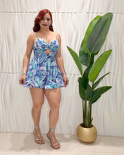 Cargar imagen en el visor de la galería, Multi Blue Romper
