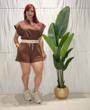 Cargar imagen en el visor de la galería, Chocolate Top &amp; Short Set

