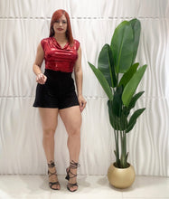 Cargar imagen en el visor de la galería, Metallic Red Top
