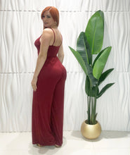 Cargar imagen en el visor de la galería, Burgundy Jumpsuit
