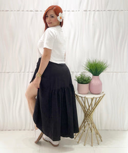 Wrap Around Maxi Skirt