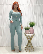 Cargar imagen en el visor de la galería, Aqua Top &amp; Pant Set
