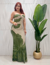 Cargar imagen en el visor de la galería, Leaves Mesh Dress

