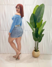 Cargar imagen en el visor de la galería, Denim Skirt
