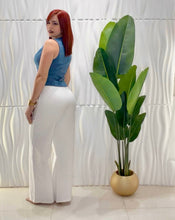 Cargar imagen en el visor de la galería, White Trouser Pant
