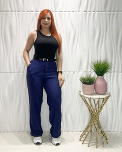 Blue Trouser Pant