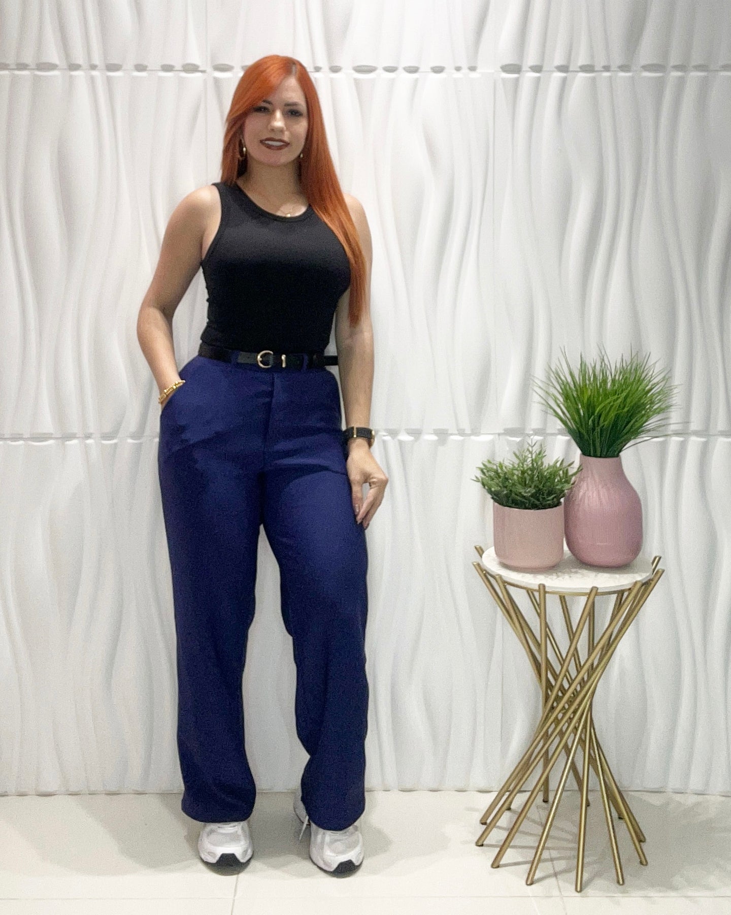 Blue Trouser Pant