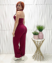 Cargar imagen en el visor de la galería, Burgundy Vest &amp; Palazzo Set
