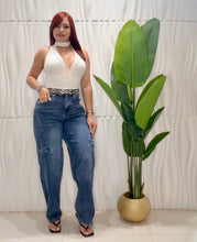 Cargar imagen en el visor de la galería, Hight Waist Barrel Jeans
