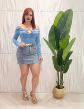 Cargar imagen en el visor de la galería, Denim Skirt

