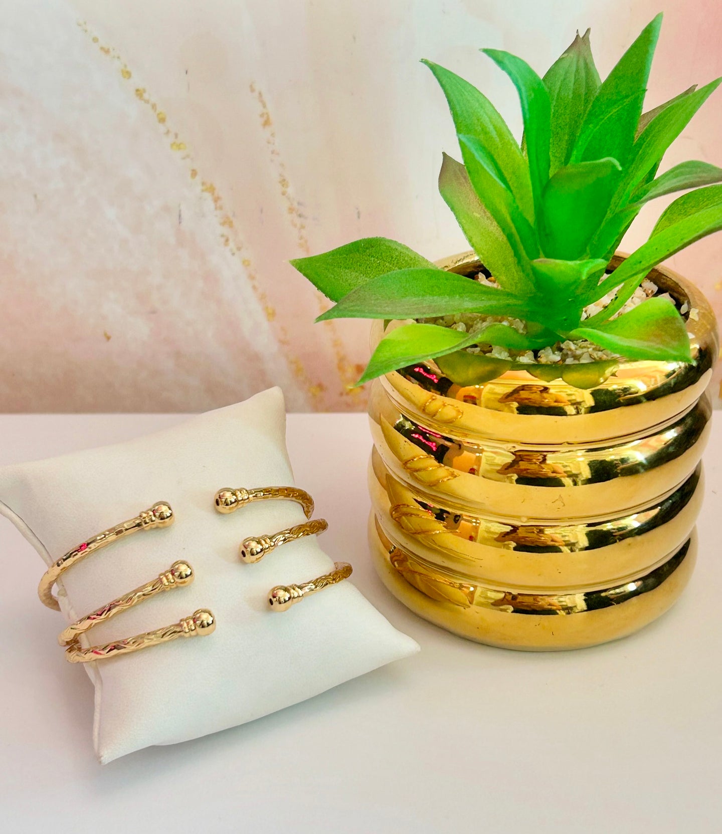 Gold 3pcs Bracelets