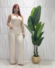 Cargar imagen en el visor de la galería, Beige Top &amp; Palazzo Set
