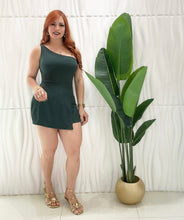 Cargar imagen en el visor de la galería, One Shoulder Hunter Romper
