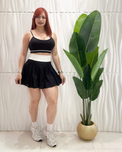 Cargar imagen en el visor de la galería, Black Skort Active Set
