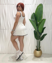 Cargar imagen en el visor de la galería, Neck White Romper Dress
