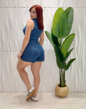 Cargar imagen en el visor de la galería, Bottom Medium Blue Romper

