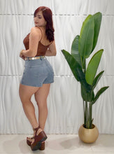 Cargar imagen en el visor de la galería, Light Denim Skort
