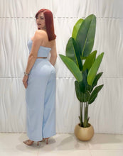 Cargar imagen en el visor de la galería, Sky Blue Top &amp; Pant Set
