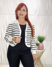 Cargar imagen en el visor de la galería, Stripes Sweater Cardigan
