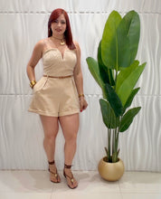 Cargar imagen en el visor de la galería, Bandeau Mocha Romper
