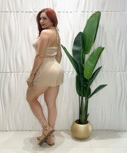 Cargar imagen en el visor de la galería, Nude Crop Top &amp; Short Set

