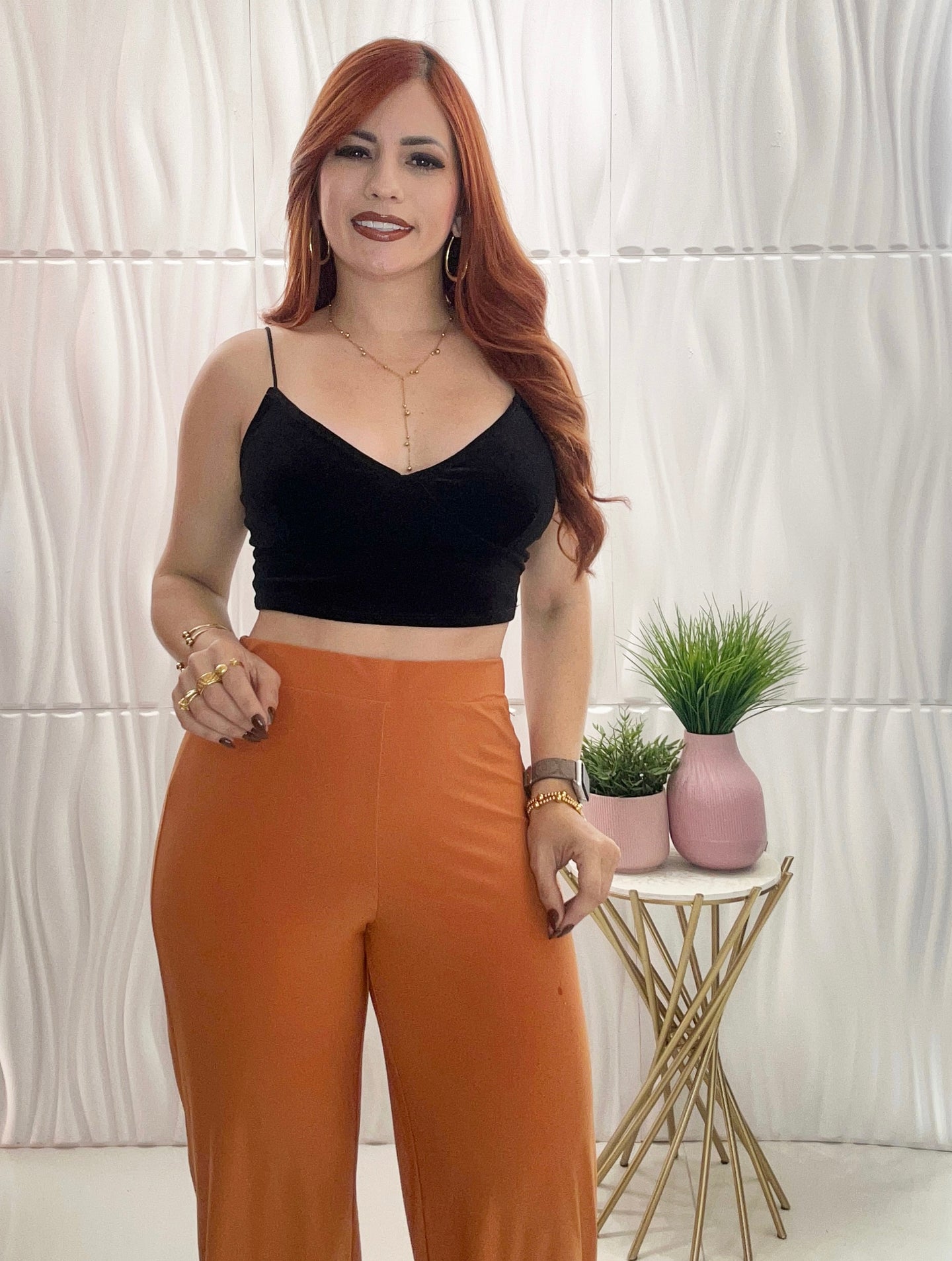 Black Crop Top