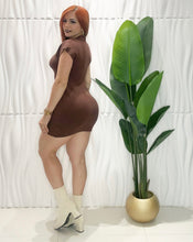 Cargar imagen en el visor de la galería, Sweater Chocolate Dress
