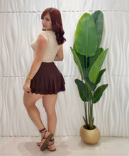 Cargar imagen en el visor de la galería, Brown Skort
