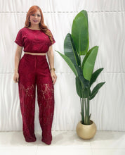 Cargar imagen en el visor de la galería, Cabernet Lace Set
