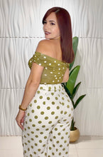 Cargar imagen en el visor de la galería, Olive Polka Dot Top
