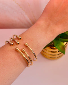 Gold 3pcs Bracelets