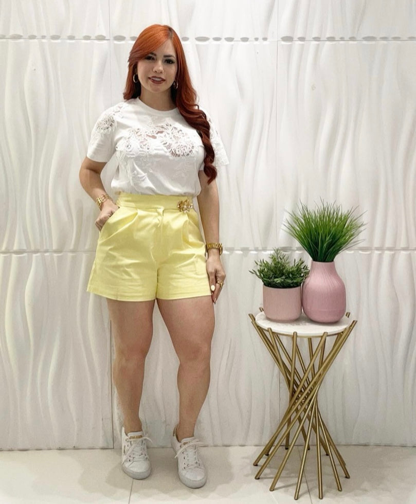 Yellow Shorts