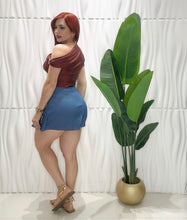 Cargar imagen en el visor de la galería, Rust One Shoulder Top
