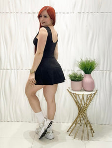 Black Sport Romper