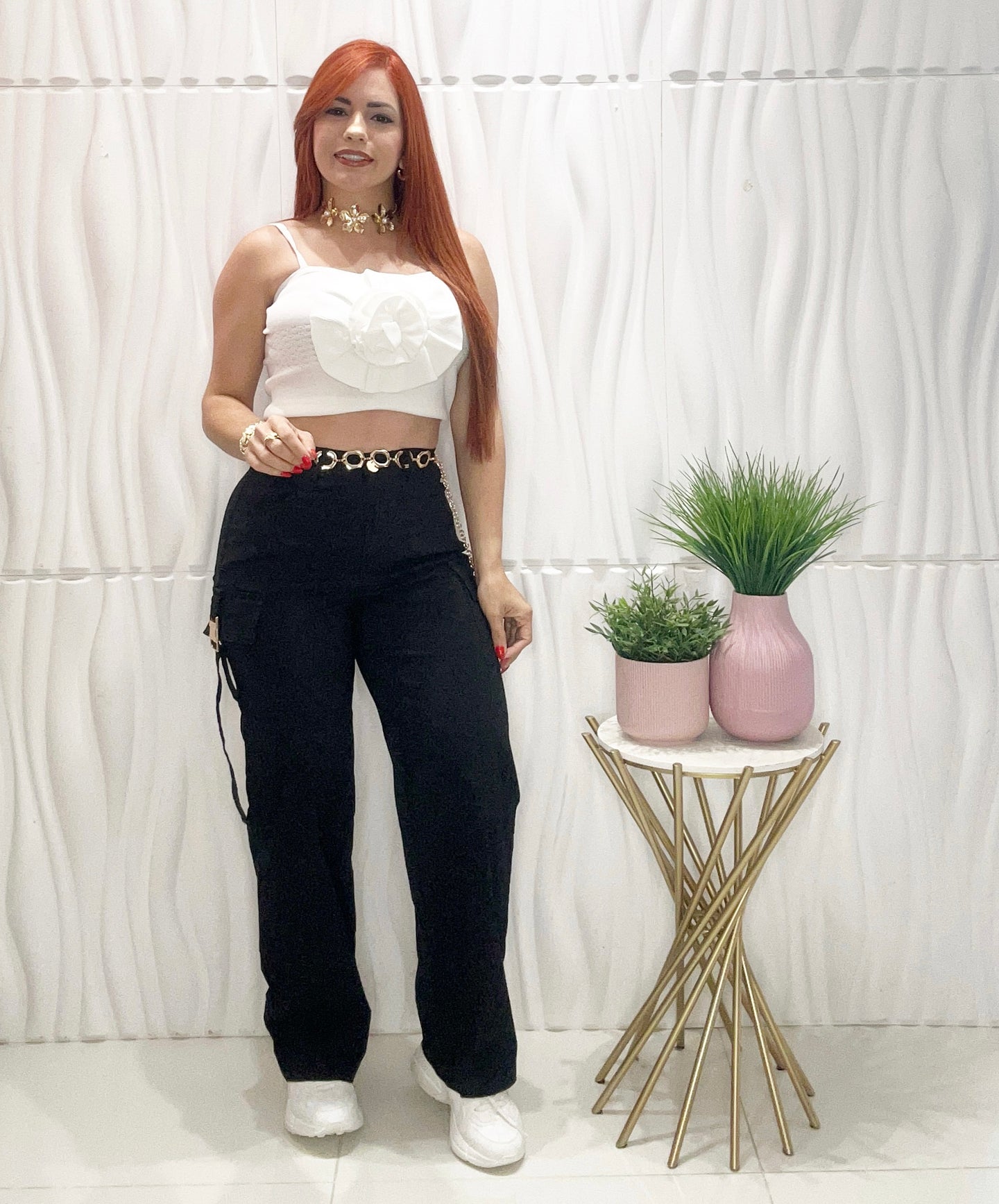 Black Cargo Pant